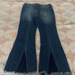 KanCan Dark Blue Flare Jeans
